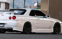 R34 TYPE-R　fuel lid　(TYPE-R給油口)