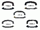 フロントアンダーフラップ(汎用) 　5タイプ