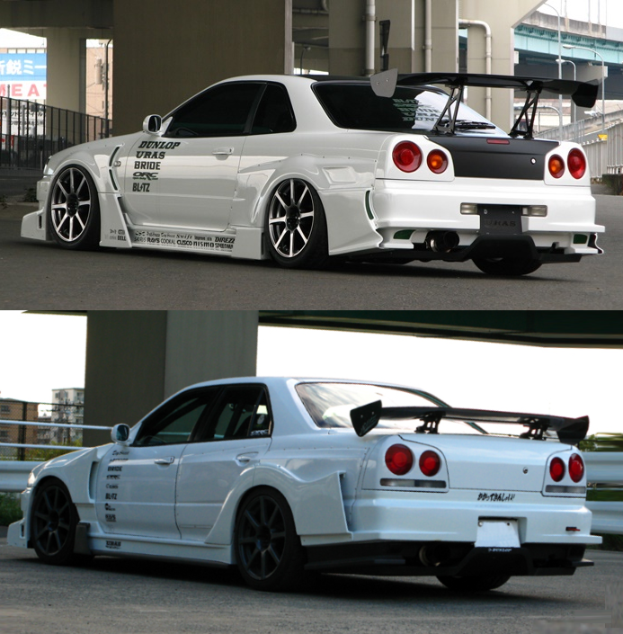 URAS Official Web Site / R34 SKYLINE 2Dr/4Dr TYPE-GT