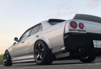 R34 SKYLINE 4Dr 　　バックパネルカバー