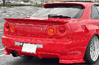 R34　SKYLINE　2Dr　トランクスポイラー