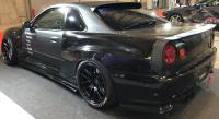 R34 SKYLINE 2Dr 　  3piece Split wing