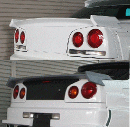 R34 SKYLINE 2Dr/4Dr  ドラッグウイング