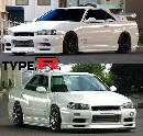 R34 SKYLINE 2Dr/4Dr　TYPE-R　　　
