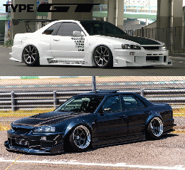 R34 SKYLINE 2Dr/4Dr　TYPE-GT 　